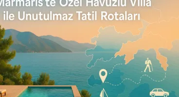 Marmaris Özel Havuzlu Kiralık Villa ile Tatilin Keyfini Zirveye Taşıyın