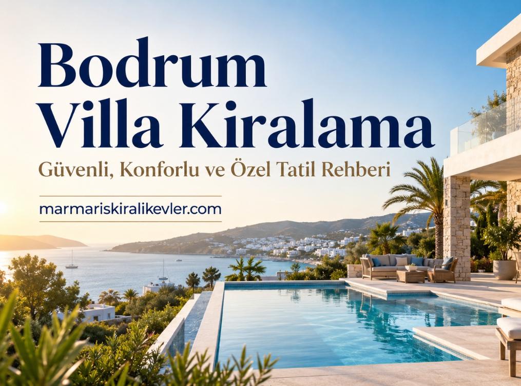 Bodrum Villa Kiralama İle Güvenli, Konforlu ve Özel Tatil Rehberi