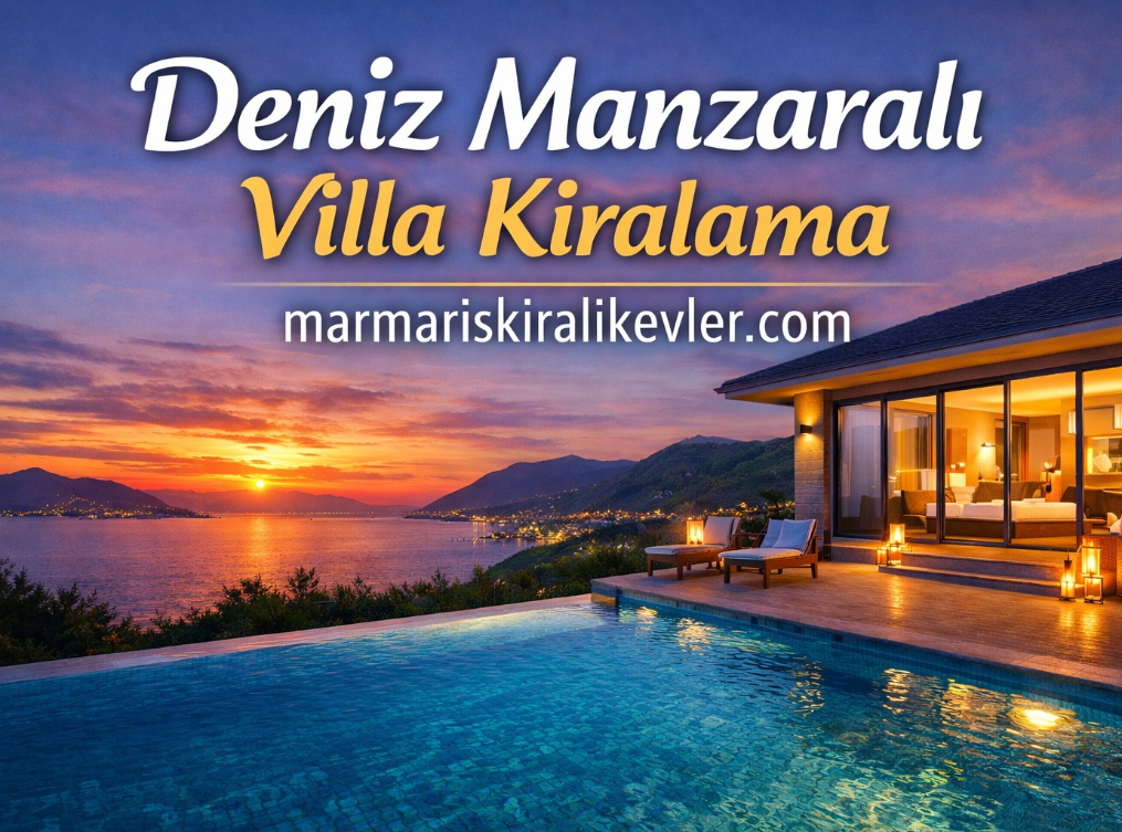 Deniz Manzaralı Villa Kiralama